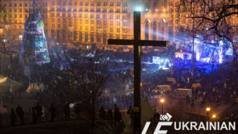 Новый год на Майдане Незалежности