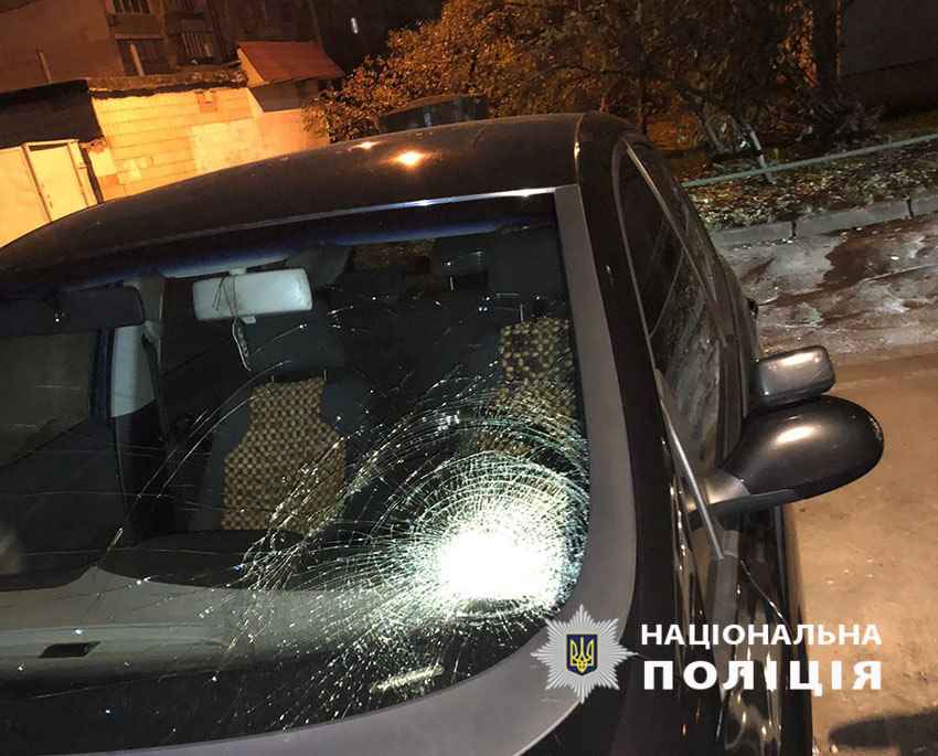 Авто після ДТП. Фото: Національна поліція