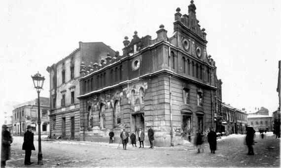Єврейський квартал у Львові після погрому в листопаді 1918. Фото: wiki