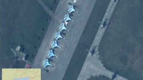 НАТО показало снимки российской армии на границе с Украиной