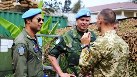 Інспекция сил місії ООН у Демократичній Республіці Конго перевірила українських миротворців