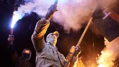 Віче прихильників блокади торгівлі закінчилося сутичками з правоохоронцями