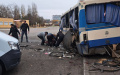 Russians shell bus stop in Nova Kakhovka, which they captured. 4 people killed, almost 20 wounded