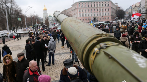 ​У Києві відкрилася виставка доказів присутності російських військ на території України