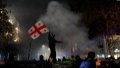 In Georgia, for the first time in a week, protest action ended without dispersal