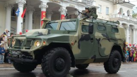 В Севастополе 9 мая прошел парад войск.
