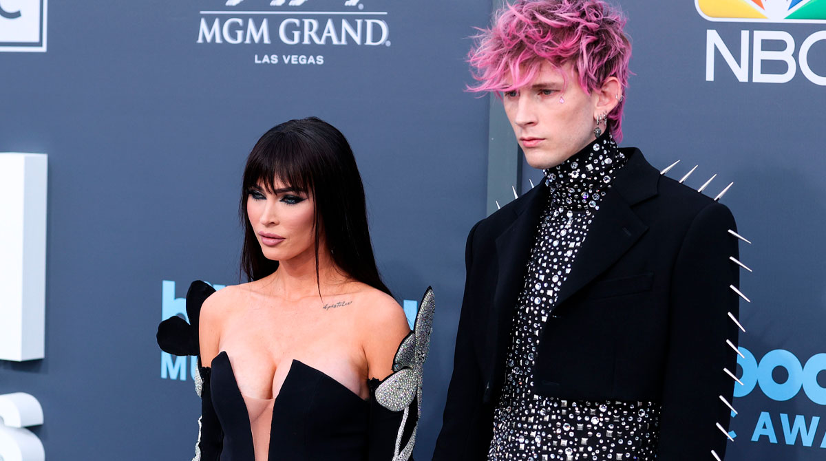 Меган Фокс та Machine Gun Kelly. Фото: Depositphotos