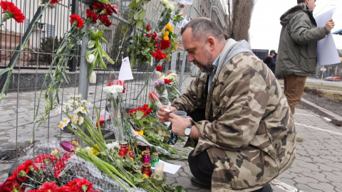 Украинцы почтили память Бориса Немцова