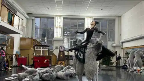 Репетиція "Лускунчика". Фото: Київська опера