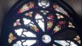 Stained glass window in St. Nicholas Church in Kyiv damaged by missile strike