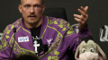 Usyk explains why he brought toy donkey to press conference