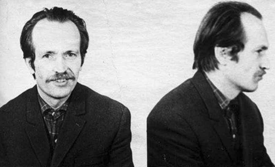 В’ячеслав Чорновіл 12 січня 1972 року після арешту КДБ. Фото з відкритих джерел