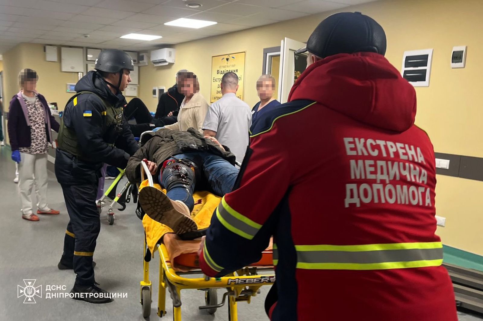 Consequences of the shelling of Nikopol. Photo: State Emergency Service
