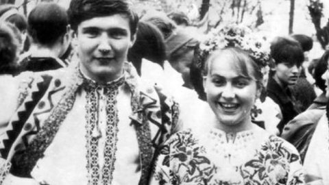 Владимир Ивасюк и 18-летняя Мария Марчук. Фото: Мария Марчук