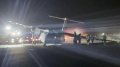 Plane catches fire in Canada during landing