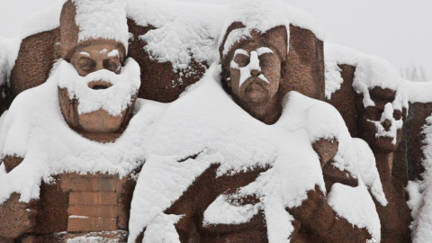 ​Киев в снегу