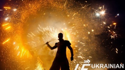В столице прошел Фестиваль Огня Kiev Fire Fest