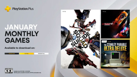Добірка ігор PS Plus у січні 2025. Фото: PS Blog