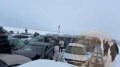 95 cars collide. Large-scale accident occurs in Kazakhstan due to blizzard, there are victims