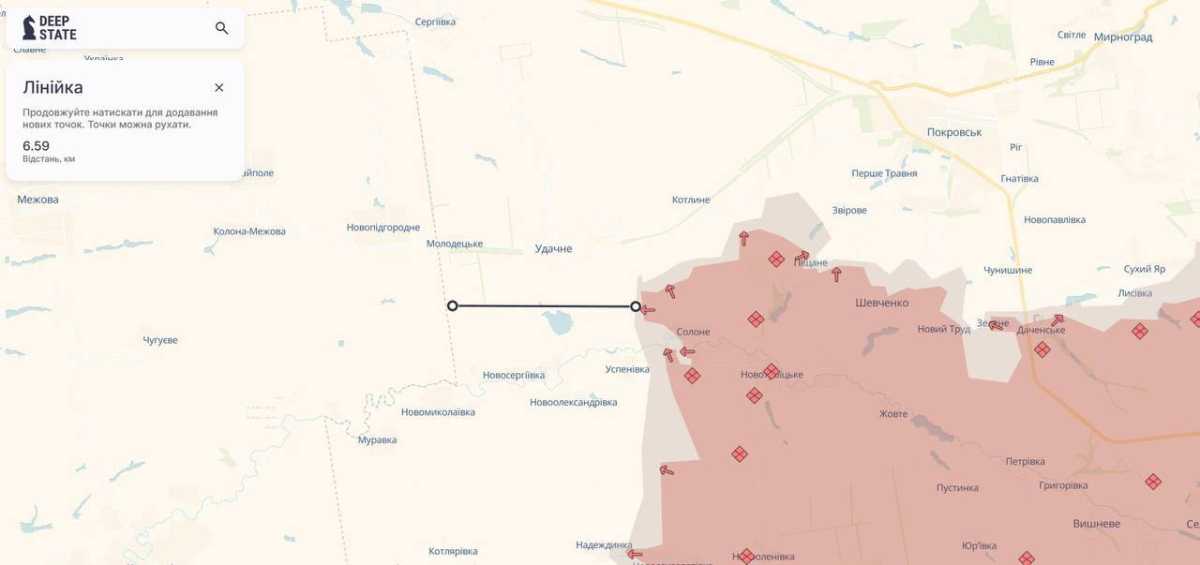 DeepState map, source: t.me/mykola_lukashuk