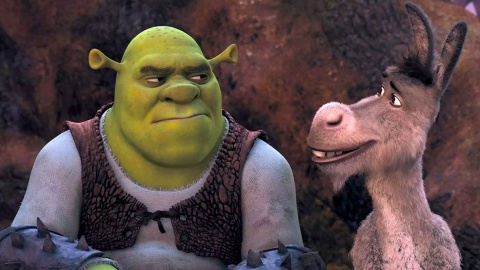 Шрек та Віслюк. Фото: DreamWorks Animation