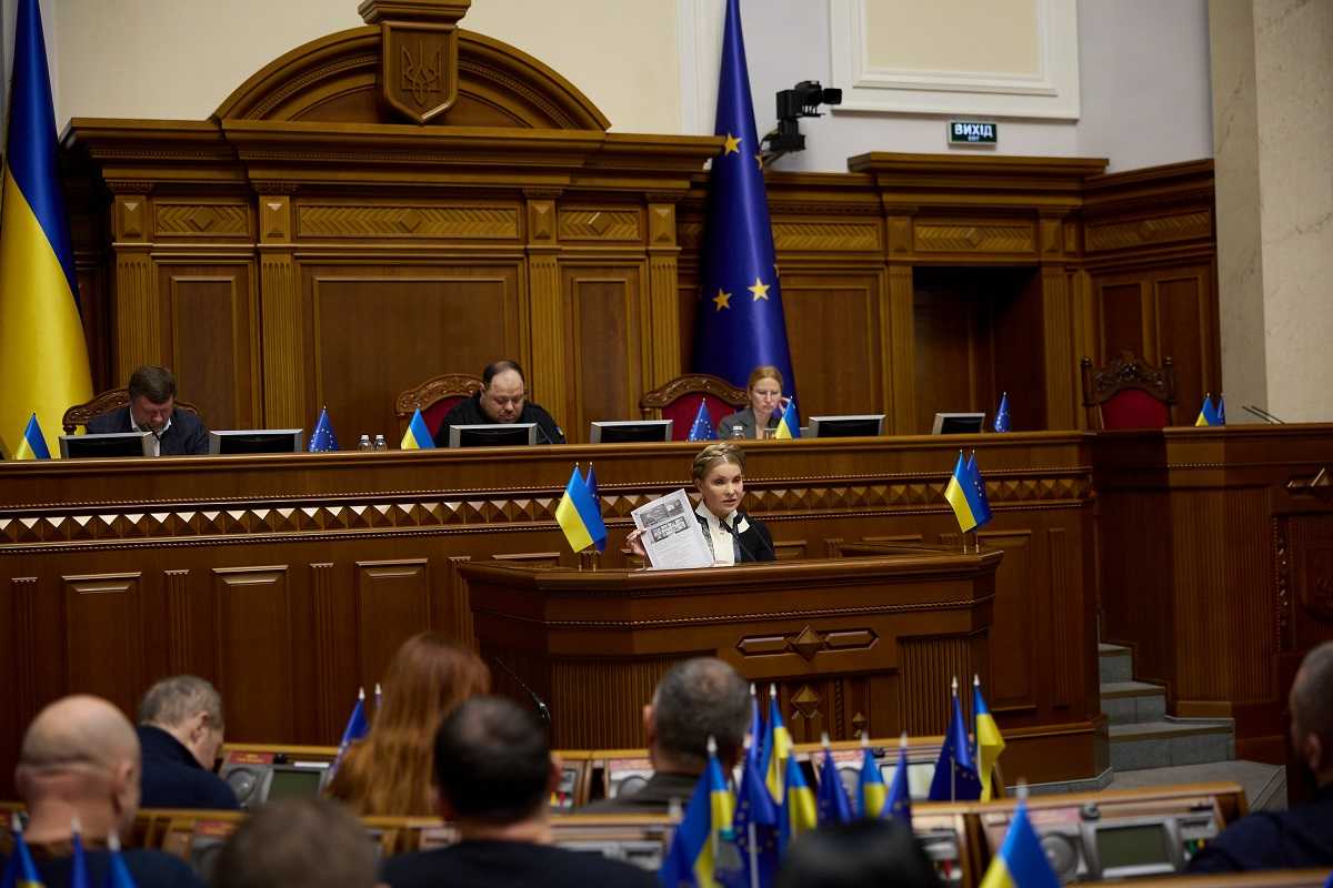 Юлія Тимошенко. Фото: пресслужба