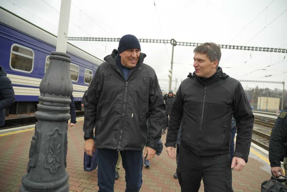 Italian Defense Minister Guido Crosetto in Ukraine. Photo: X/Italy in Ukraine