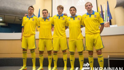 Новая игровая форма сборной Украины по футболу