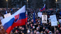 President Zelenskyy supports protests of thousands of people against Fico's government in Slovakia