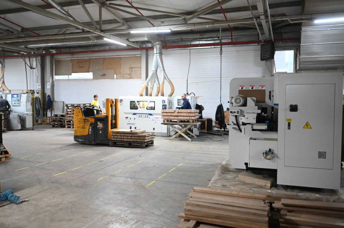 Furniture factory. Photo: t.me/Myroslav_Biletskiy