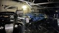 Drone debris damage premises of retro cars museum in Kyiv Region, 9 cars destroyed