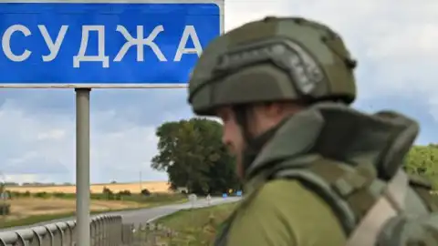Російська армія атакувала інтернат у Суджі. Фото: МО РФ.