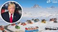 Greenland, Donald Trump. Collage: the Ukrainian News agency.