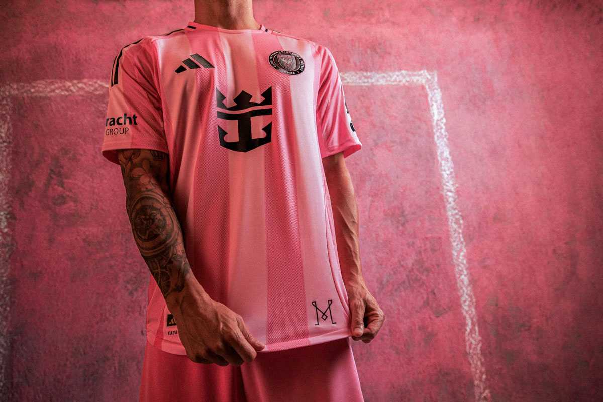 Нова домашня форма ФК Інтер Маямі. Фото: intermiamicf.com