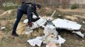 Gerbera UAV fragments made of foam plastic, used by russia as false targets, discovered in Kyiv Region