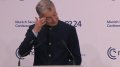 Munich Security Conference Chairman tears up during wrap-up