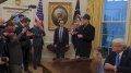 Trump replaces desk in his office after Musk's son wiped booger on it - NyPost