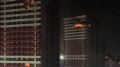 At night, fragments of russian drone hit high-rise buildings in Brovary, fire broke out