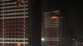 At night, fragments of russian drone hit high-rise buildings in Brovary, fire broke out
