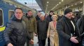 European Commission President and European Council President arrive in Kyiv