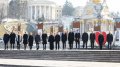 Zelenskyy, along with foreign leaders, honors memory of fallen soldiers on Independence Square
