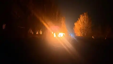 Последствия обстрелов в Донецкой области. Фото: Нацполиция