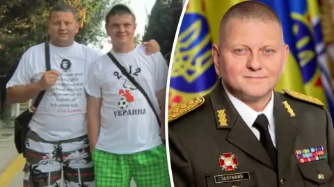 Валерій Залужний з братом Артуром. Колаж: 24 канал