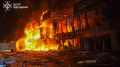 Russian attack on Odesa Region caused large-scale fires, shopping center burned