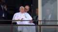 Pope Francis makes first public appearance, addresses faithful in person