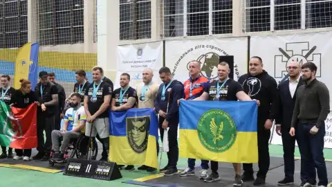 Компания Оптима Фарм уже второй раз выступает спонсором спортивного мероприятия "Сильные Украины"