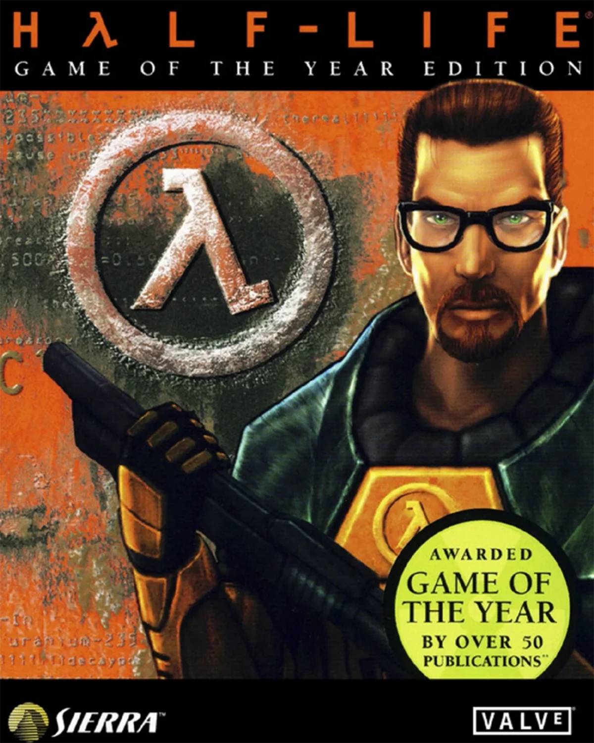 Оновлена обкладинка гри Half-Life. Фото: Valve