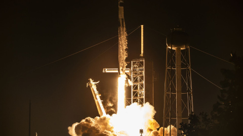 Запуск Falcon 9. Фото: SpaceX