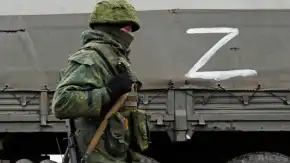 Russians started painting trucks in "zebra" pattern to fool machine vision - The Economist