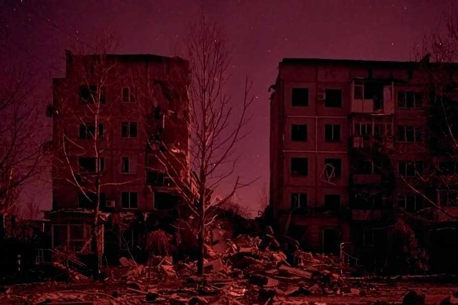 (Фото зроблене вночі — ред.). Фото: Instargam / Костянтин Ліберов.